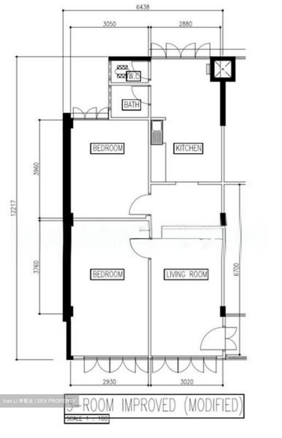 Blk 1 Hougang Avenue 3 (Hougang), HDB 3 Rooms #558329421